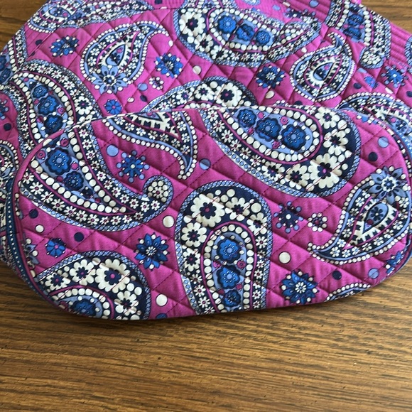 Vera Bradley Angle Tote Boysenberry - Picture 4 of 11